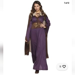 Elegant Purple Women's Costume